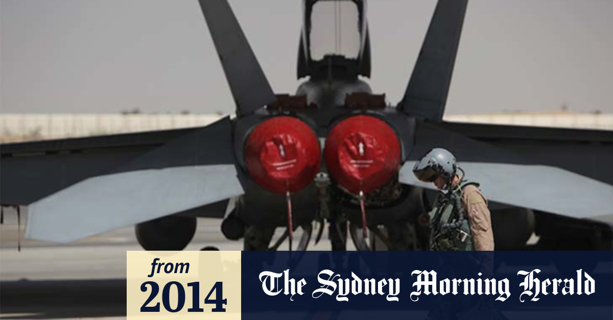 Video Australian air power hits 14 targets